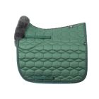 Lammfell Schabracke Dressur Gr.L racing green