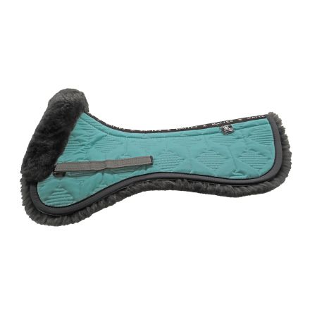 Lammfell Sattelkissen Dressur Gr.L Glanz ocean