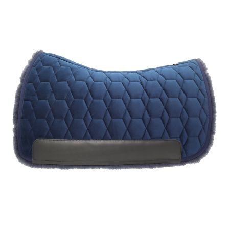 Square Pad Gr. M Samt navy / blau